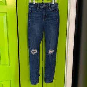 American Eagle super high rise jegging